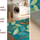 Contemporary Floral Abstract Aesthetic(Blue)