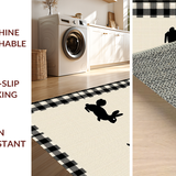 Charming Rustic Bunny Motif(Beige)