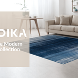 Elegant Navy Grey Abstract Waves(Blue)