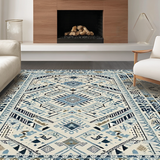 Artistic Ethnic Geometric Fusion(Beige)