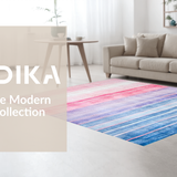 Eclectic Light Hued Brushwork(Pink)