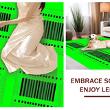 Luxurious Layered Botanical Print(Black)