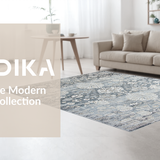 Artful Gray and White Abstract Theme(Gray)