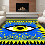 Artful Ogee with Blue Tones(Blue)