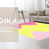 Vibrant Abstract Patterned Design(Pink)