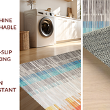 Eclectic Rainbow Woven Texture(Gray)
