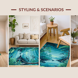 Charming Child Friendly Water Scene(Blue)