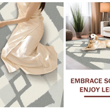 Contemporary Grey Diamond Mosaic(Gray)