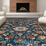 Chic Colorful Lattice Visual Appeal(Blue)