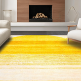 Ultra Soft Area Rug, Non Slip, Stain Resistant, Washable Area Rugs for Living Room, Bedroom, Elegant Soft Yellow Accent Piece(Yellow)