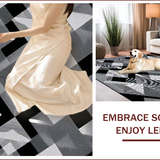 Chic Abstract Monochrome Composition(Black)