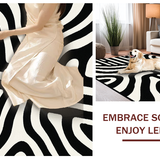 Eclectic Fun Zebra Graphic Style(Black)