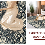 Elegant Ashen Patterned Weave(Black)