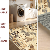 Reversible Nature Inspired Baby Mat(Beige)