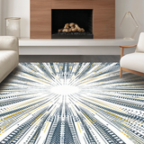 Dynamic Distressed Patterned Composition(Gray)