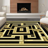 Timeless Greek Key Elegance(Black)