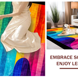 Brightly Colored Ethereal Motif(Red)