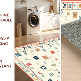 Cozy Round Learning Alphabet Decor(Beige)