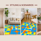 Lively Educational Numerical Aesthetic(Blue)