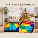 Brightly Colored Ethereal Motif(Red)
