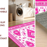 Vibrant Hot Pink Typography Art(Pink)