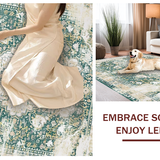 Elegant Circular Tiled Motif(Ivory)