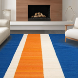 Retro Oceanic Abstract Design(Blue)