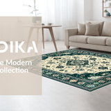 Striking Colorful Ogee Influence(Beige)