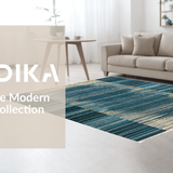 Ultra Soft Area Rug, Non Slip, Stain Resistant, Washable Area Rugs for Living Room, Bedroom, Ombre Spectrum Area Rug(Blue)
