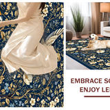 Lush Garden Inspired Motif(Blue)