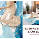 Bright Cheerful Nimbus Art(Blue)