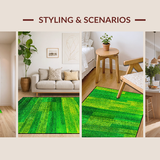 Fresh Earthy Tones Mosaic Style(Green)