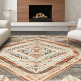 Geometric Earth Toned Elegance(Gray)