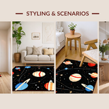 Colorful Astronomical Art Design(Red)