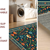 Artful Botanical Graphic Display(Blue)