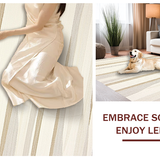 Elegant Tidal Patterned Visuals(Beige)