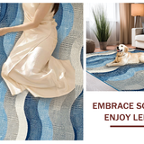 Rustic Coastal Jute Elegance(Blue)