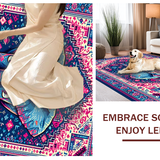 Vibrant Elephant Artistry(Blue)