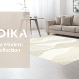Trendy Abstract Cozy Layered Elements(Beige)