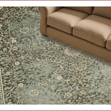 Ultra Soft Area Rug, Non Slip, Stain Resistant, Washable Area Rugs for Living Room, Bedroom, Boho Washable Rubber Backed(Gray)