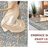 Chic Monochrome Graphic Statement(Beige)