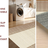 Ultra Soft Area Rug, Non Slip, Stain Resistant, Washable Area Rugs for Living Room, Bedroom, Rustic Earthy Animal Aesthetic(Beige)