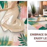 Lush Jungle Inspired Artistic Touch(Pink)