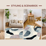 Chic Geometric Lines Composition(Gray)