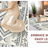 Trendy Textured Linear Composition(Gray)