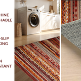 Contemporary Symmetrical Rustic Charm(Red)