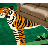 Ethnic Tiger Print Aesthetic(Green)