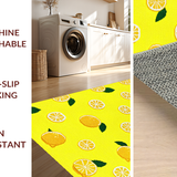 Charming Quirky Lemon Motif(Yellow)