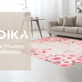 Ultra Soft Area Rug, Non Slip, Stain Resistant, Washable Area Rugs for Living Room, Bedroom, Vibrant Shaggy Pink Essence(Pink)
