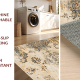 Elegant Indigo Tiled(Beige)